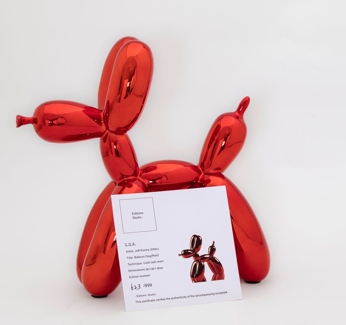 Balloon Dog (rouge)