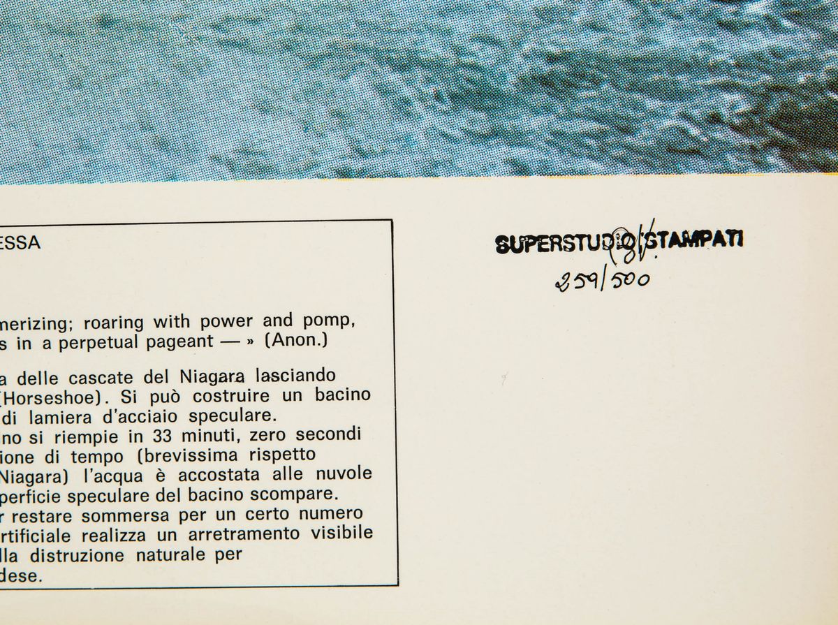 Superstudio - Niagara o L’architettura Riflessa