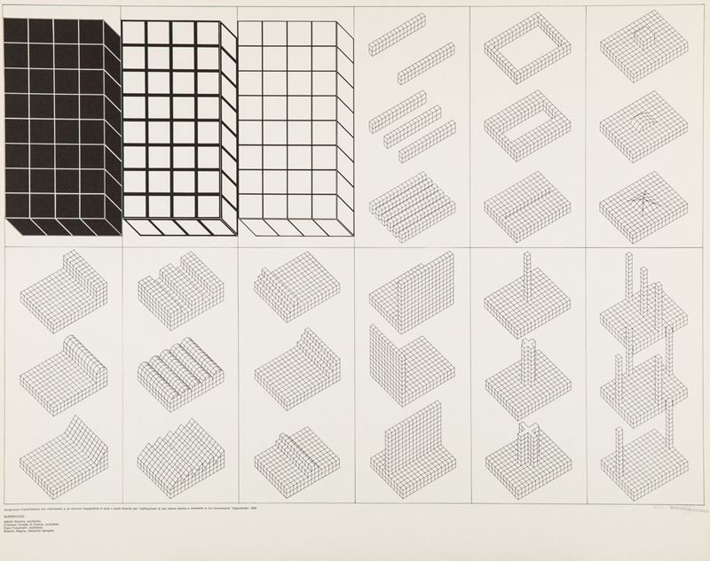Superstudio - Istogramma di Architettura