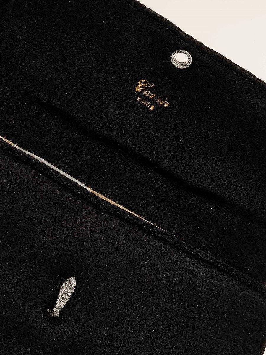 Cartier Paris. Borsetta da Sera in Raso di Seta
