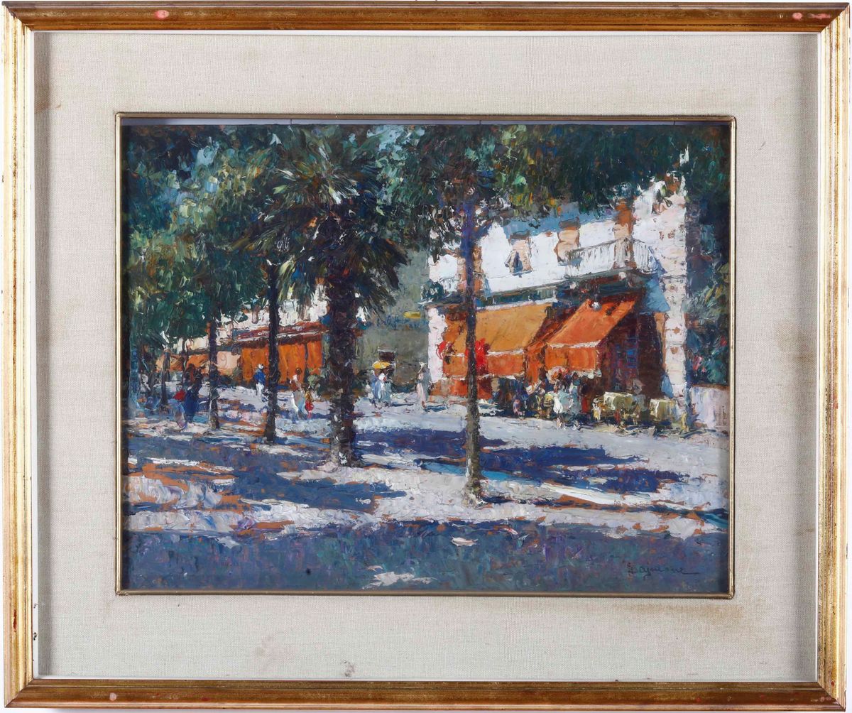 Lidio Ajmone - Viale con Palme
