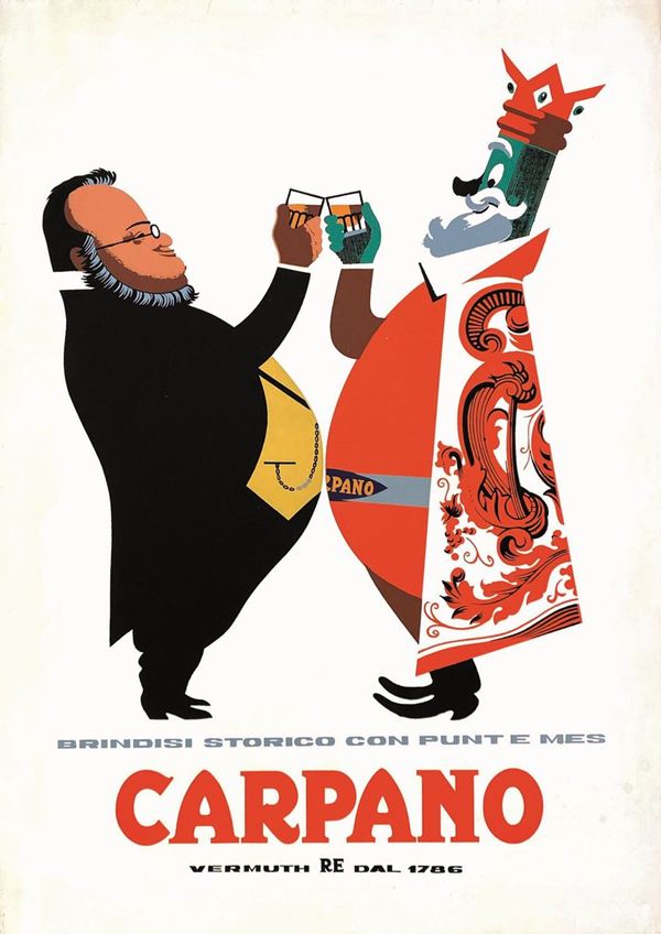 Armando Testa - Carpano, Brindisi Storico: Cavour