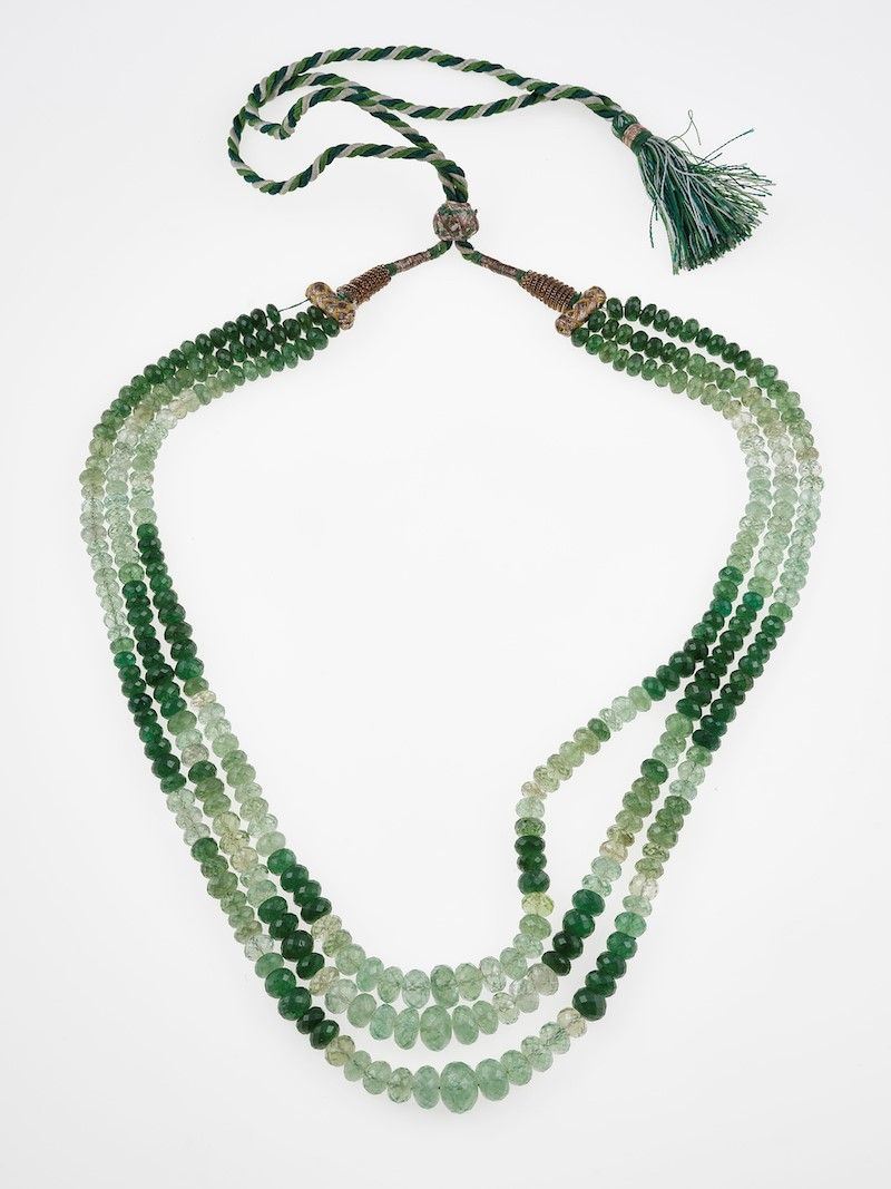Tsavorite necklace  - Auction Fine and Coral Jewels - Cambi Casa d'Aste