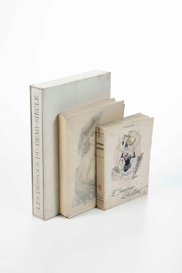 Lotto di tre libri figurati francesi, tirature limitate e numerato