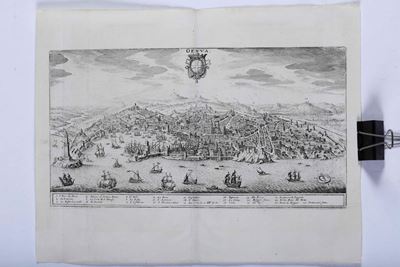 Veduta di Genova, Fine XVII Secolo
