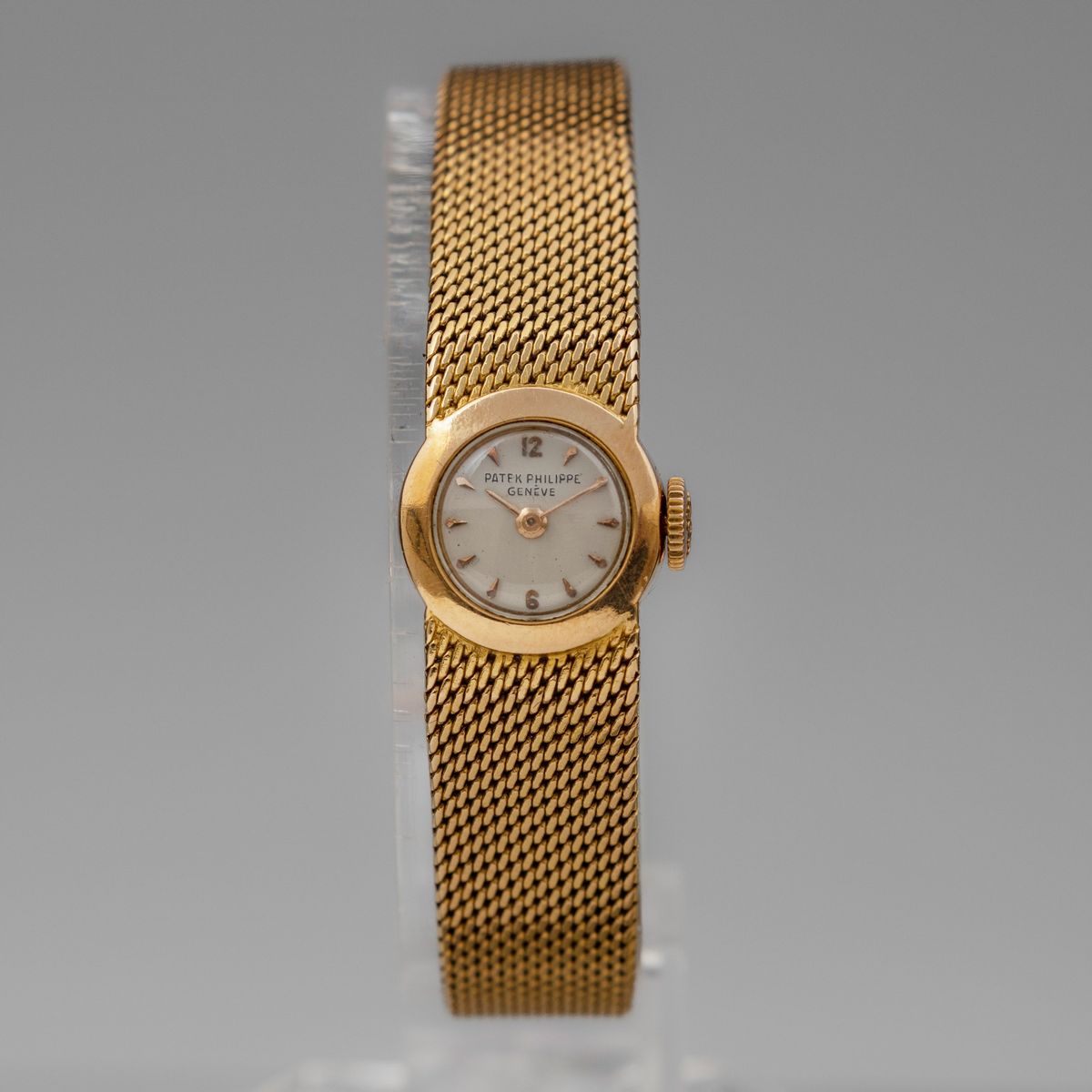 Patek Philippe - Orologio da Donna a Carica Manuale in Oro 18k con Bracciale Integrato Originale,...