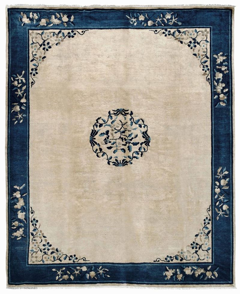 Tappeto Pechino, Cina fine XIX secolo  - Auction Antique Carpets - Cambi Casa d'Aste
