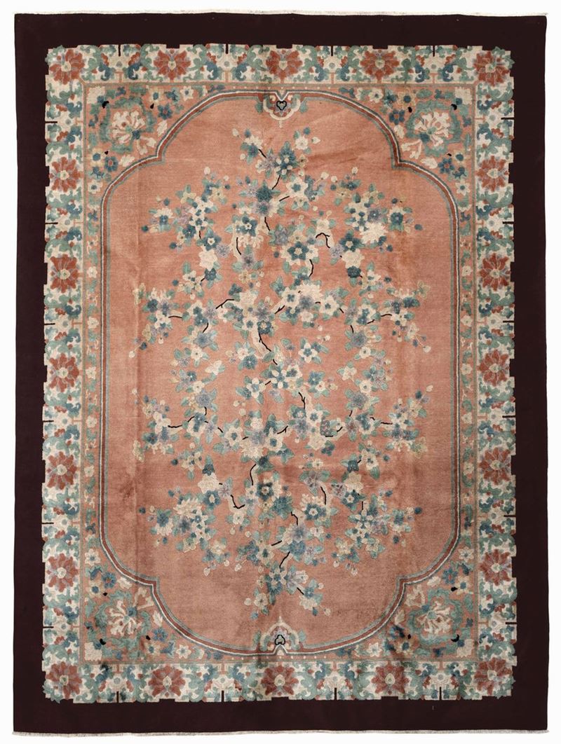 Tappeto Pechino. Cina Inizio XX secolo  - Auction Antique Carpets - Cambi Casa d'Aste
