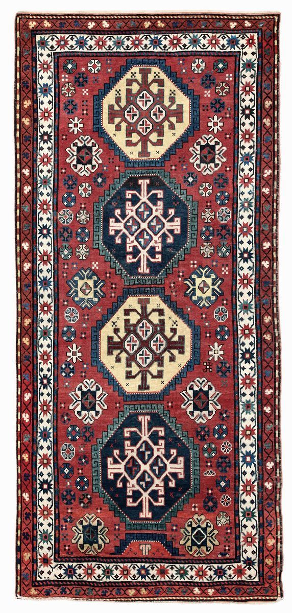 Tappeto Karabagh, Caucaso fine XIX secolo  - Auction Antique Carpets - Cambi Casa d'Aste