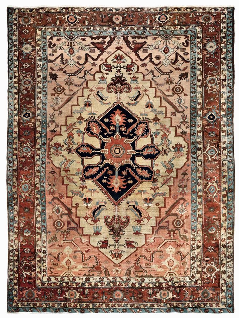 Tappeto Serapi, nord ovest Persia  - Auction Antique Carpets - Cambi Casa d'Aste