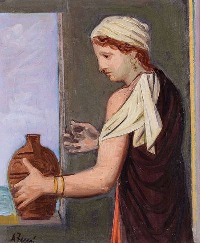 Modella con Anfora