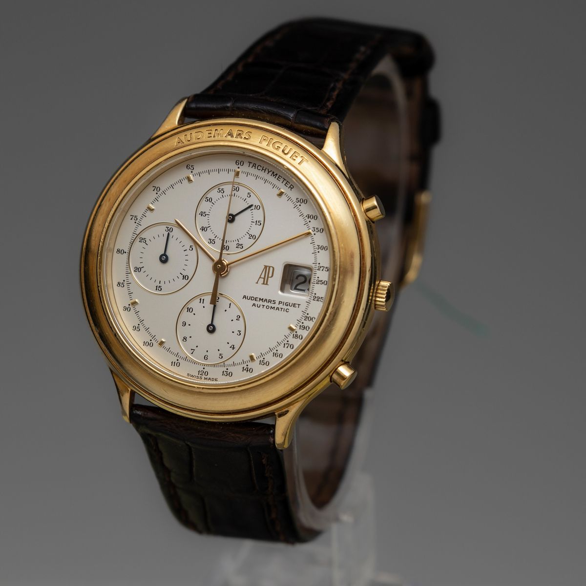 Audemars Piguet - Huitième in Oro Giallo 18k, Ref Ba25664, Automatico con Datario. Accompagnato d...