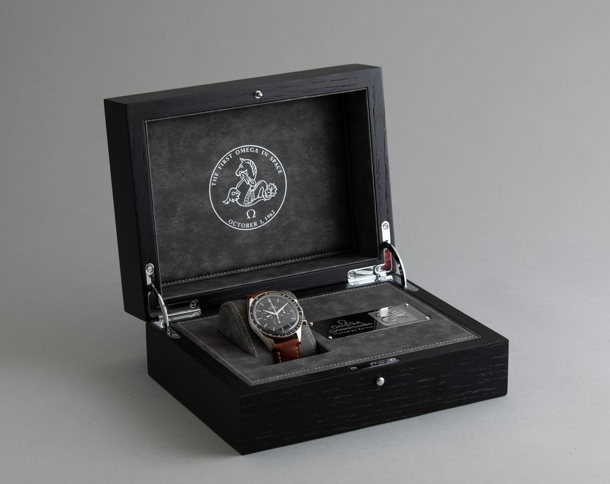 Omega - Speedmaster Edizione Limitata "wally Schirra" in Acciaio, Carica Manuale con Anse Dritte ...