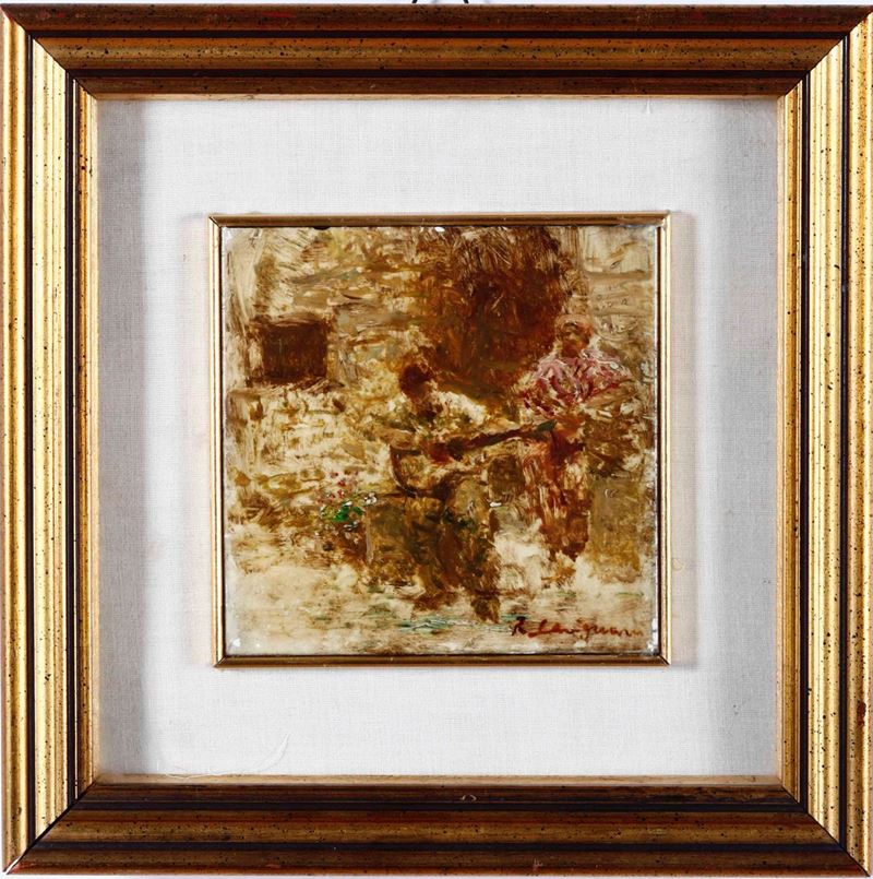 Anonimo del XX secolo Paesaggio  - Auction 19th Century Paintings - Cambi Casa d'Aste