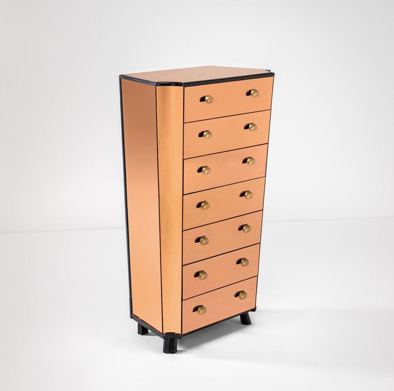 Pietro Chiesa : Rare seven-drawer cabinet  - Auction Fine Design - Cambi Casa d'Aste