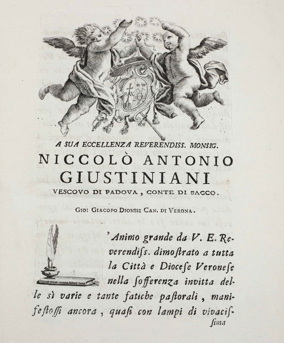 Giacopo Dionisi - Il Ritmo Dell’anonimo Pippiniano Volgarizzato, Commentato, e Difeso, in Verona,...