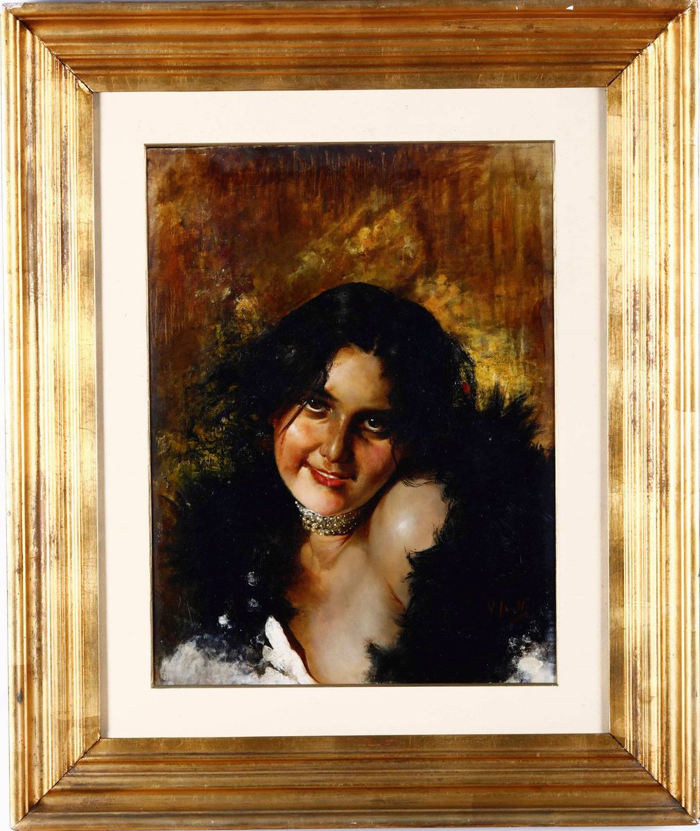 Vincenzo Irolli - Ritratto di Donna