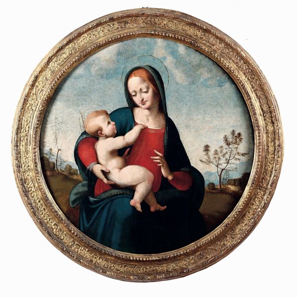Piero di Lorenzo detto Piero di Cosimo - Madonna con Bambino