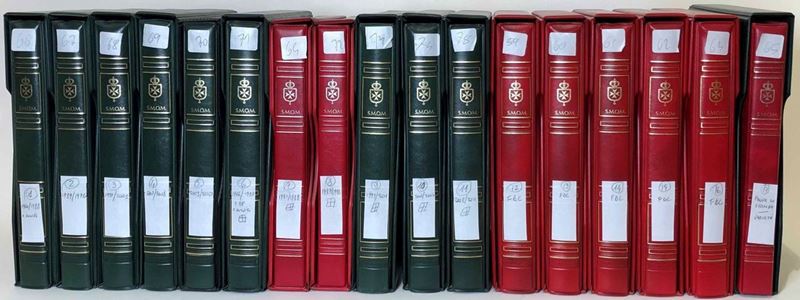 1966/2010, S.M.O.M., grande collezione in 17 volumi.  - Auction Philately - Cambi Casa d'Aste