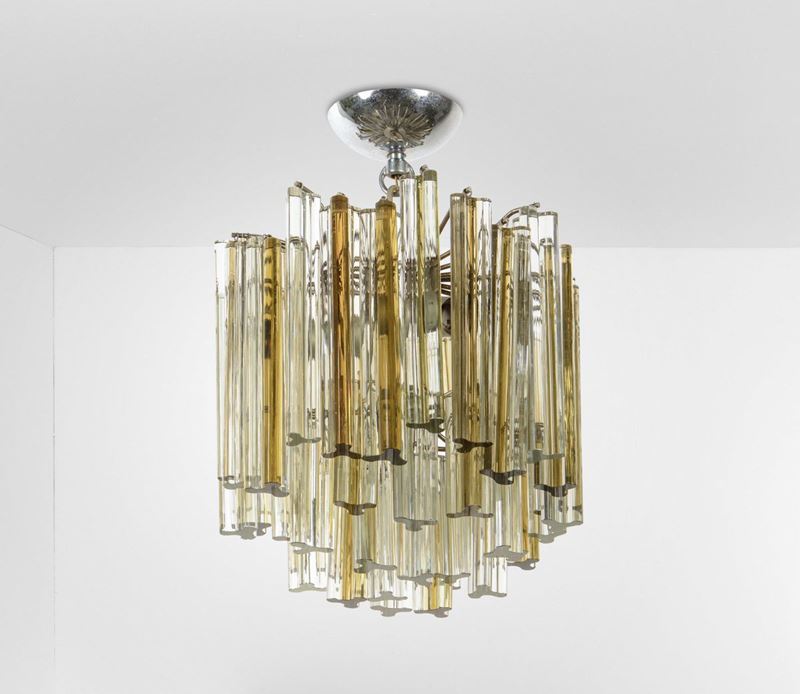 Venini : Lampada a sospensione  - Auction 20th century furniture - Cambi Casa d'Aste
