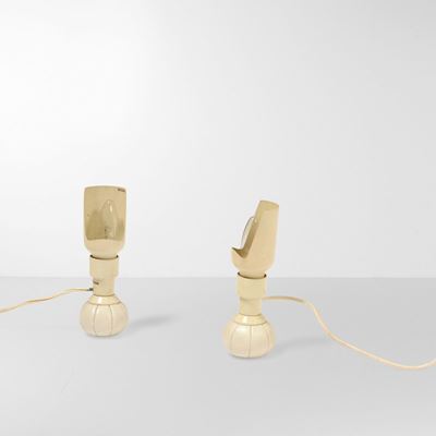 Coppia di Lampade da Tavolo Mod. 600/g