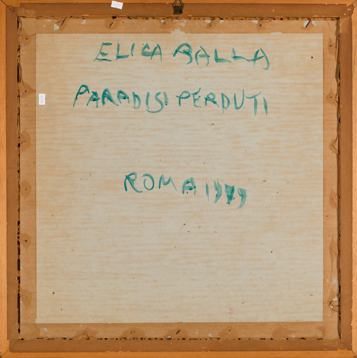 Elica Balla - Paradisi Perduti