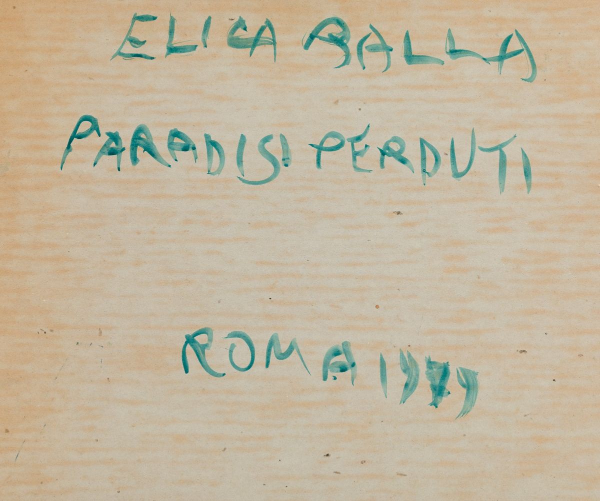 Elica Balla - Paradisi Perduti
