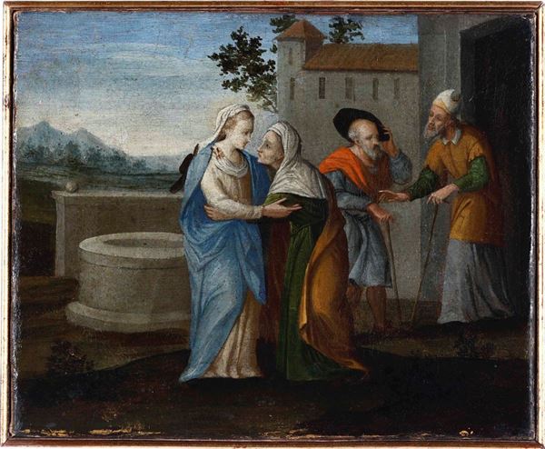 Scuola veneta del XVI secolo Visitazione