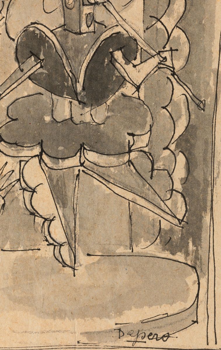 Fortunato Depero - Ballerina