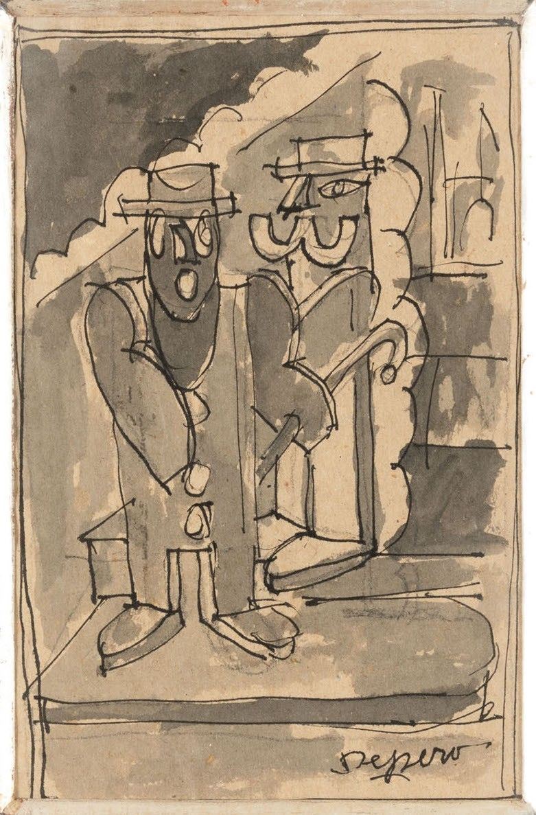 Fortunato Depero - Personaggi dei Balli Plastici