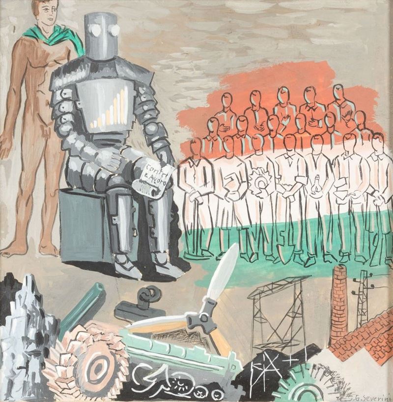 Gino Severini - L'homme Futur