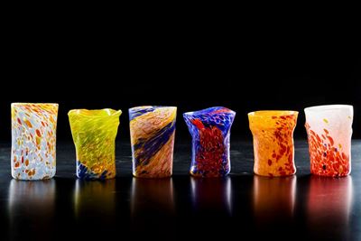 Sei Bicchieri "goto"murano, Seconda Metà del XX Secolo
