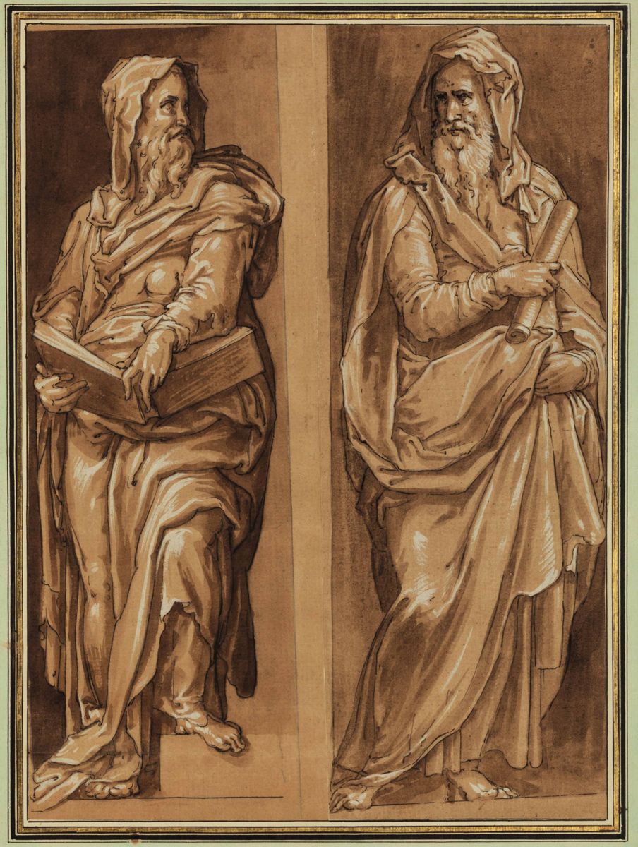 Federico Zuccari - Figure di Profeti