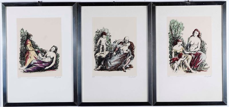 Domenico Purificato : Senza titolo  - Litografia - Auction From the 19th century to contemporary art - Cambi Casa d'Aste