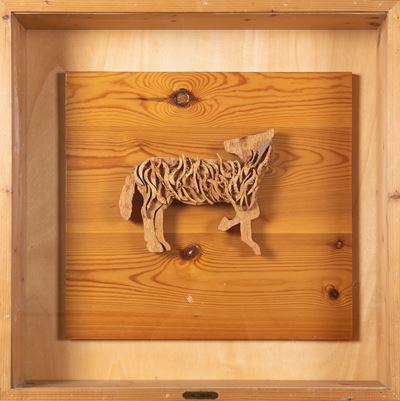 Scultura multipla in legno