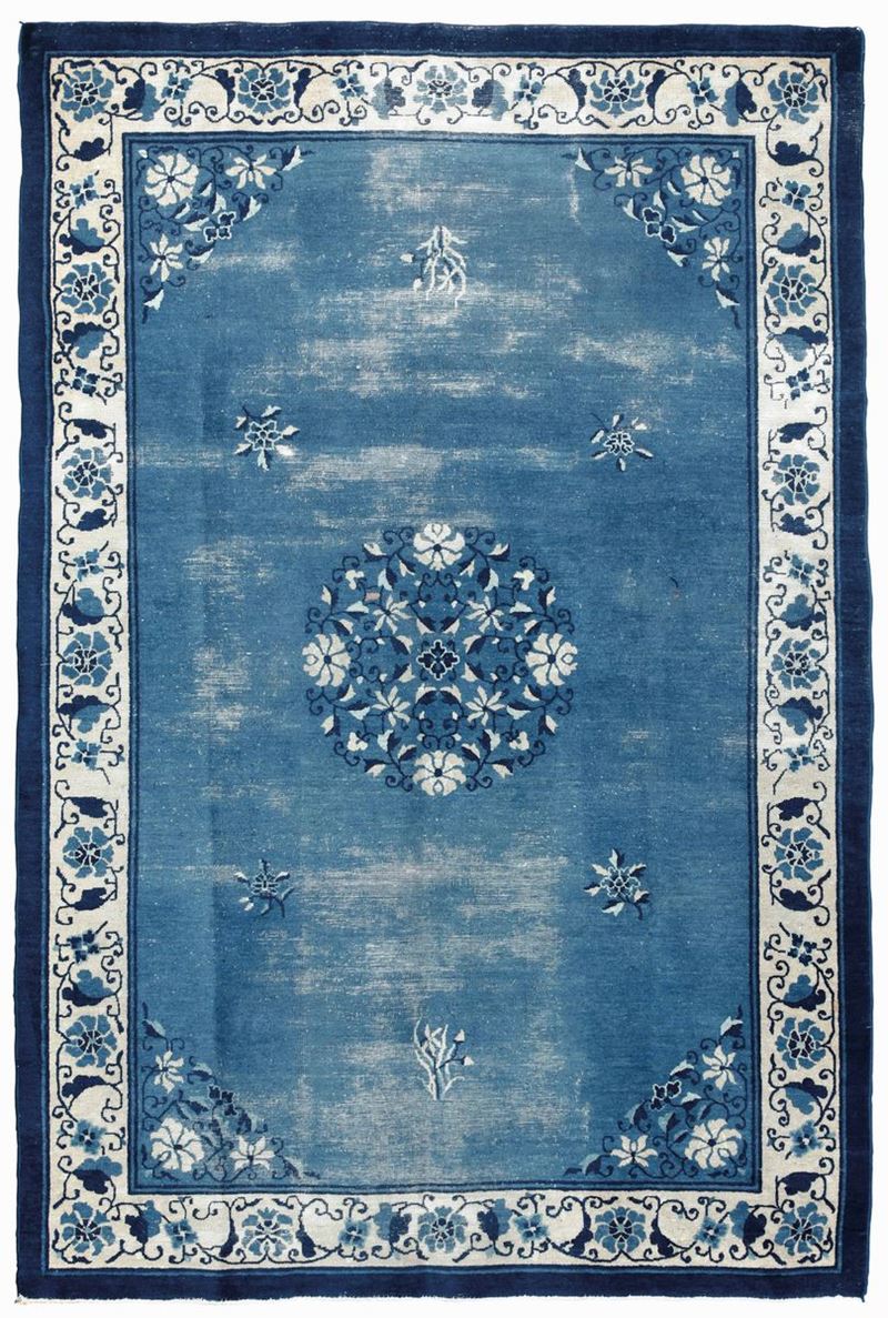 Tappeto Pechino, Cina fine XIX secolo  - Auction Antique Carpets - Cambi Casa d'Aste