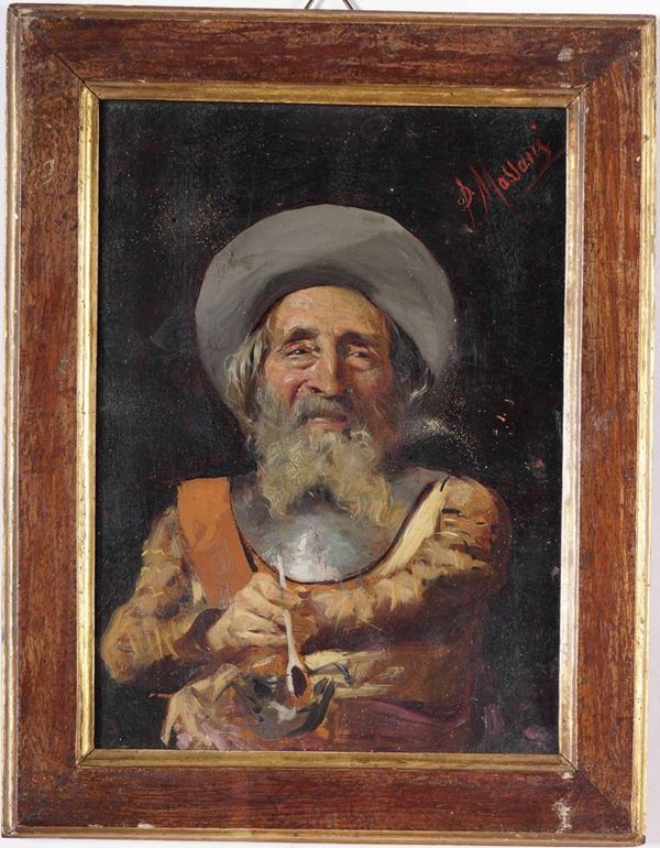 Pompeo Massani - Ritratto di anziano
