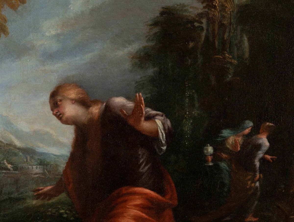 Scuola Senese del XVII Secolo Noli Me Tangere
