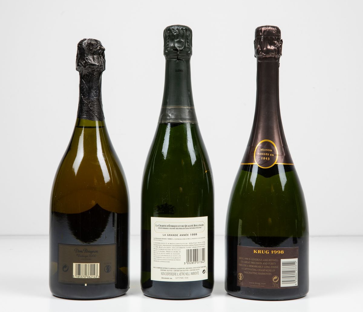 Moet Et Chandon, Dom Perignonbollinger, Champagne la Grande Anneekrug, Champagne