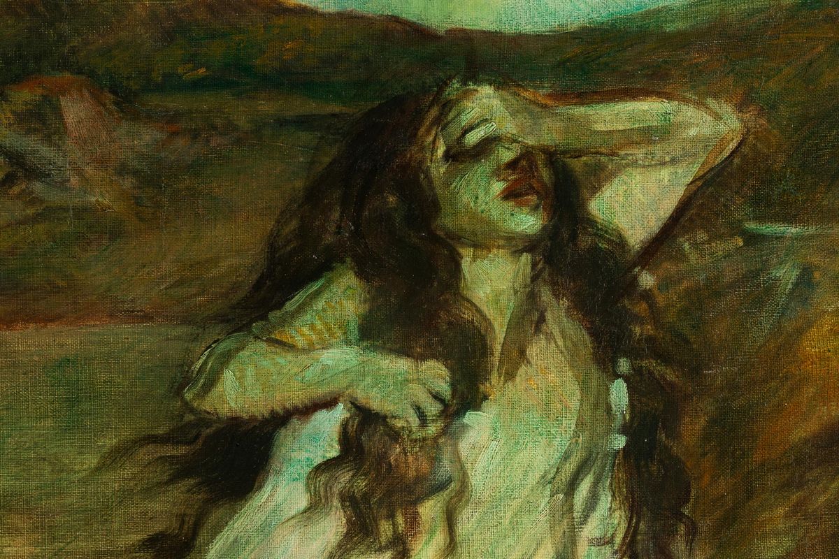 Jean-louis Forain - Femme Effrayé
