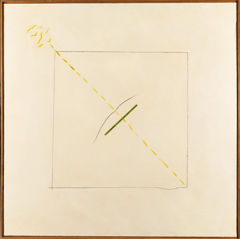 Angelo Verga - Quadrato Stanco - la Diagonale È un Arco?