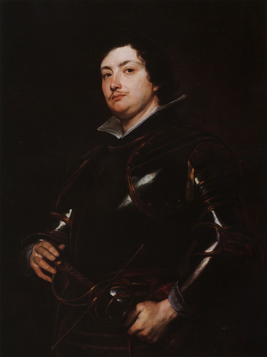 Antoon Van Dyck - Ritratto di Gentiluomo in Armatura