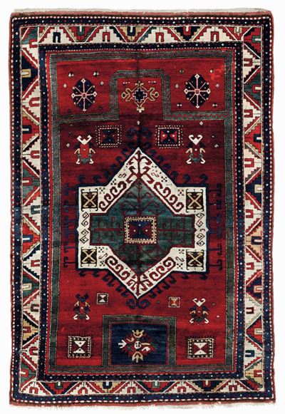 Tappeto Kazak Caucaso Fine XIX Secolo
