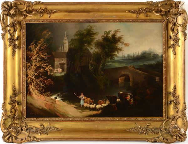 Scena pastorale