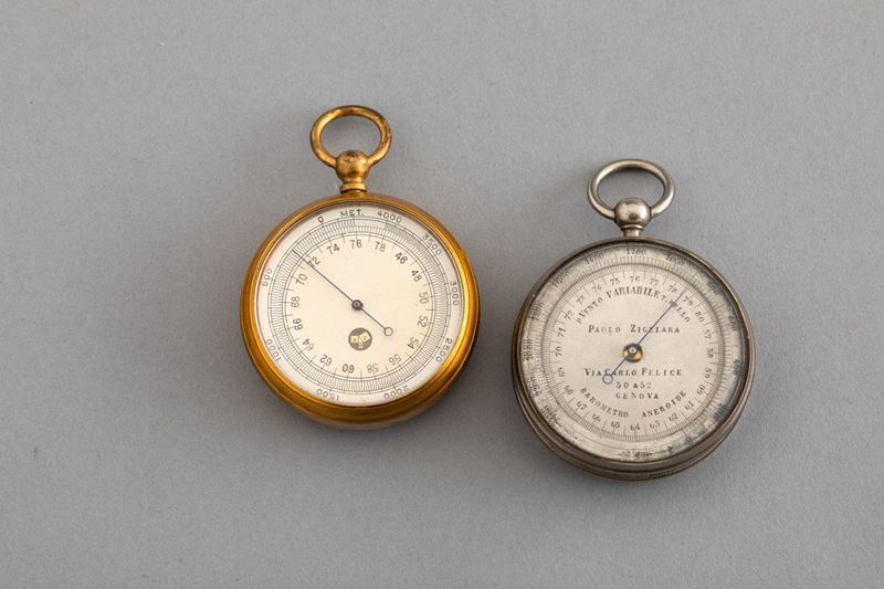 Coppia di Barometri Da verificare funzionamento  - Auction Watches | Timed Auction - Cambi Casa d'Aste