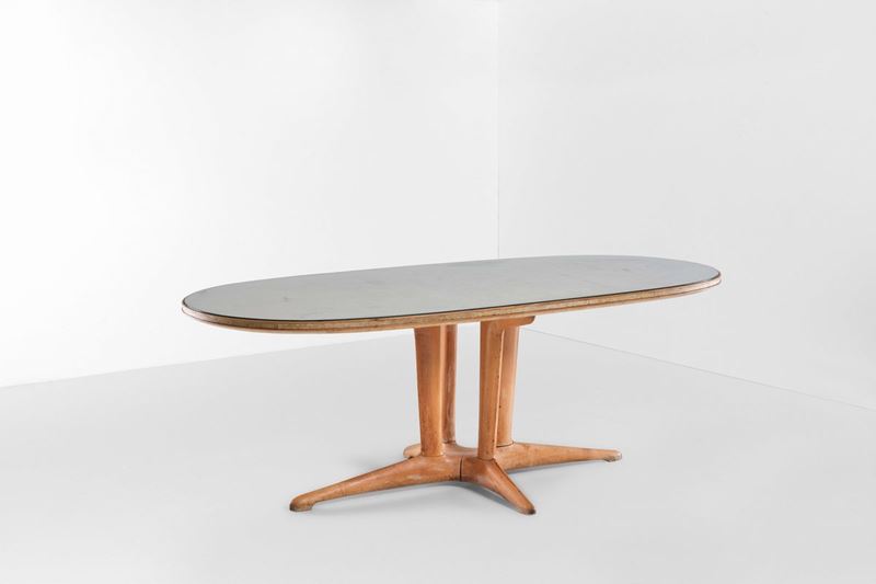 Grande tavolo ovale.  - Auction Design - Cambi Casa d'Aste