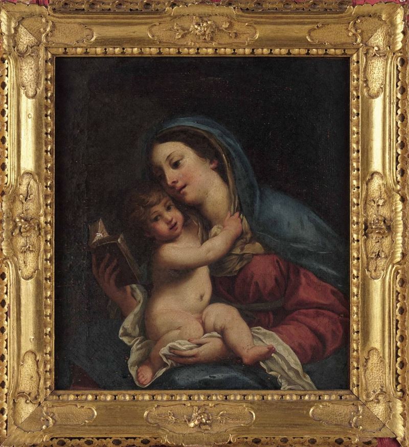 Francesco Albani : Madonna con Bambino  - olio su tela - Auction Old Masters Paintings - Cambi Casa d'Aste