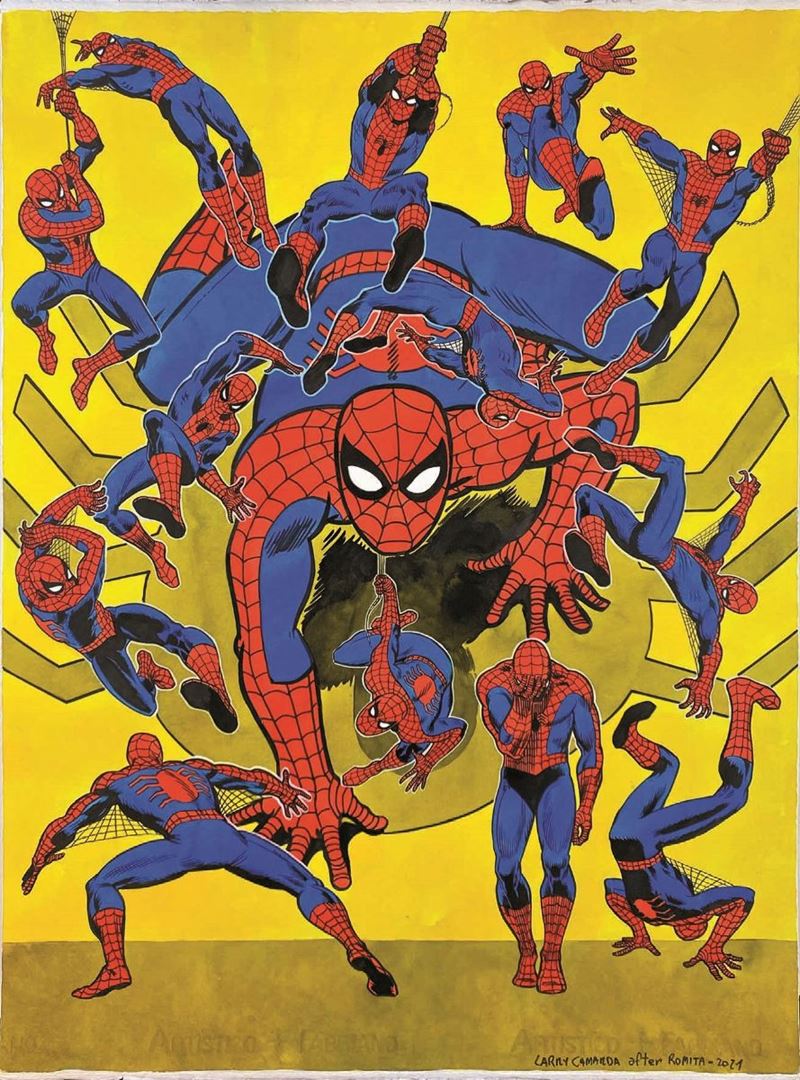 Larry Camarda : Spider-Man: Larry Camarda After Romita   (2021)  - Auction Fumetti d'Autore - IV - Cambi Casa d'Aste