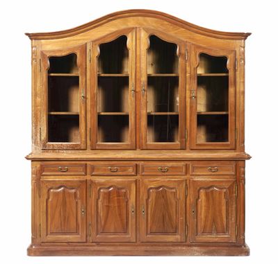 Credenza Doppio Corpo a Quattro Ante, XX Secolo