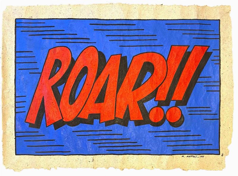 Massimo Mattioli : Noises: Roar!!  - Asta Fumetti d'Autore - IV - Cambi Casa d'Aste